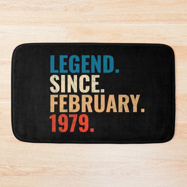 Item preview, Legend Since February 1979 Retro Vintage designed and sold by Teelogic.