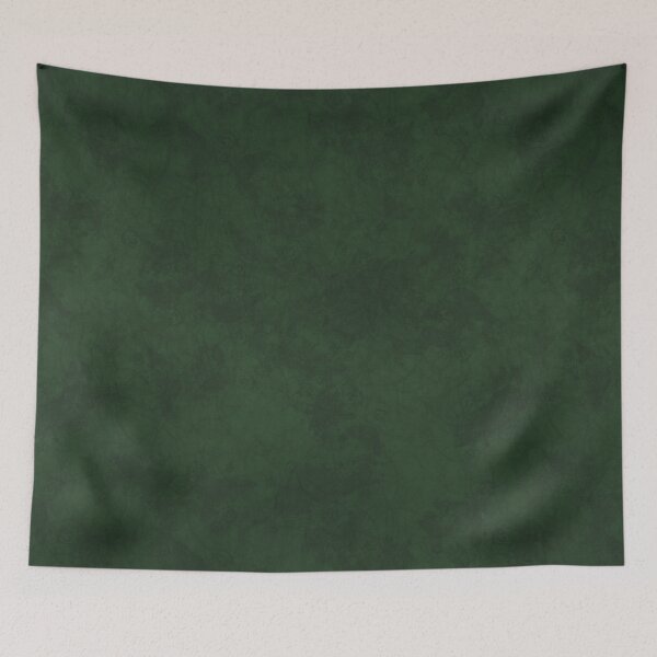 Item preview, Delicate florals and fairy wings mottled paper texture in deep green designed and sold by James-Cole.