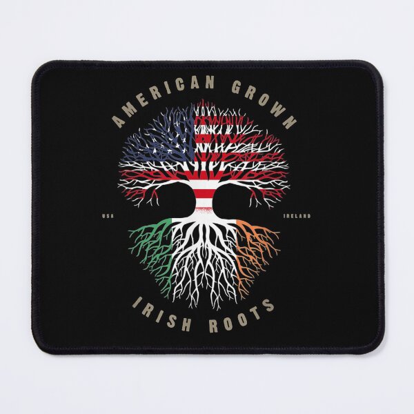 Item preview, American Grown Irish Roots Ireland Flag . . designed and sold by gillsue43.