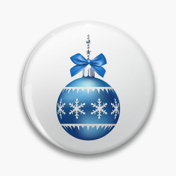 Item preview, Christmas Day | 25 Dec | Blue Christmas Ball II designed and sold by YI-Creations.