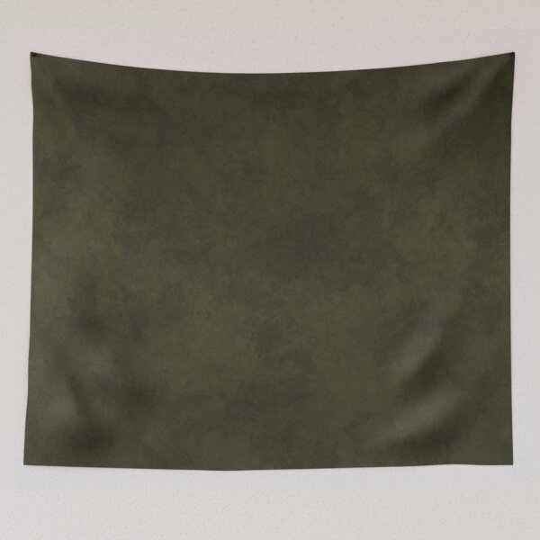Item preview, Delicate florals and fairy wings mottled paper texture in smokey yellow designed and sold by James-Cole.