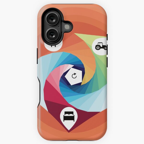 Eat Sleep Farm Repeat iPhone Tough Case