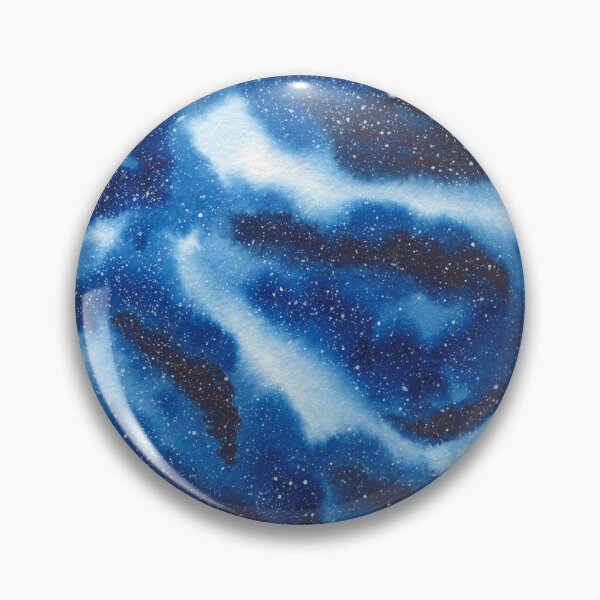 Item preview, Black Blue Nebulae Of Deep Space Abstract Galaxy Painting Design designed and sold by galleasstudio.