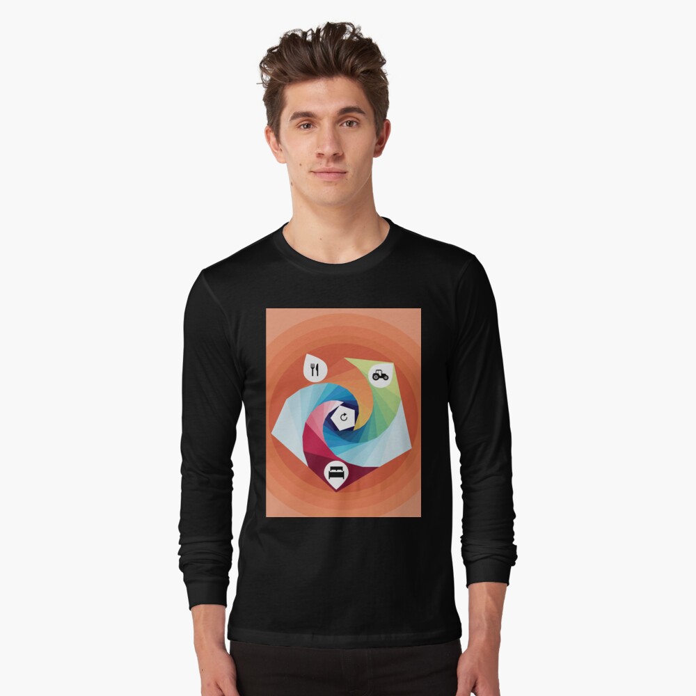 Item preview, Long Sleeve T-Shirt designed and sold by FridPix.