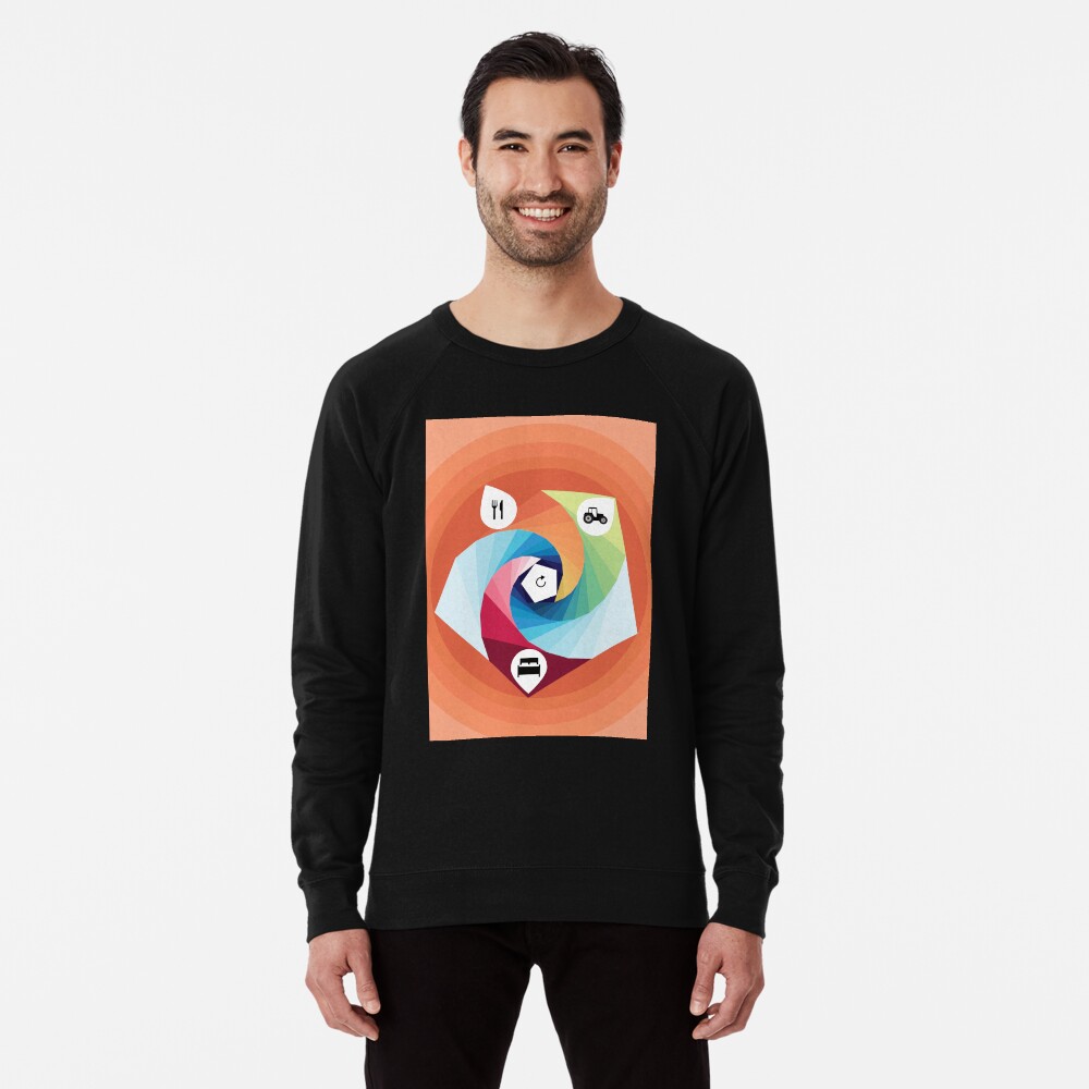 Item preview, Lightweight Sweatshirt designed and sold by FridPix.