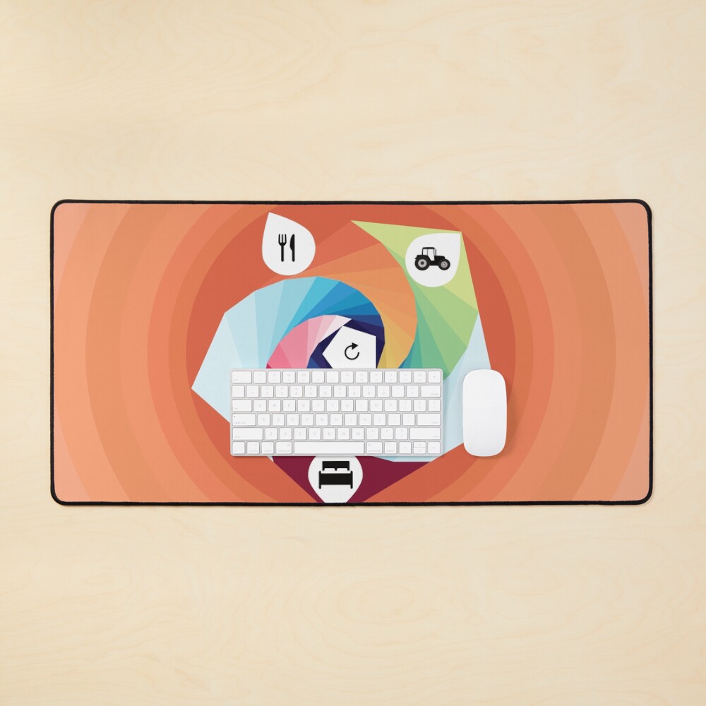 Item preview, Desk Mat designed and sold by FridPix.