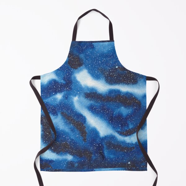Item preview, Black Blue Nebulae Of Deep Space Abstract Galaxy Painting Design designed and sold by galleasstudio.