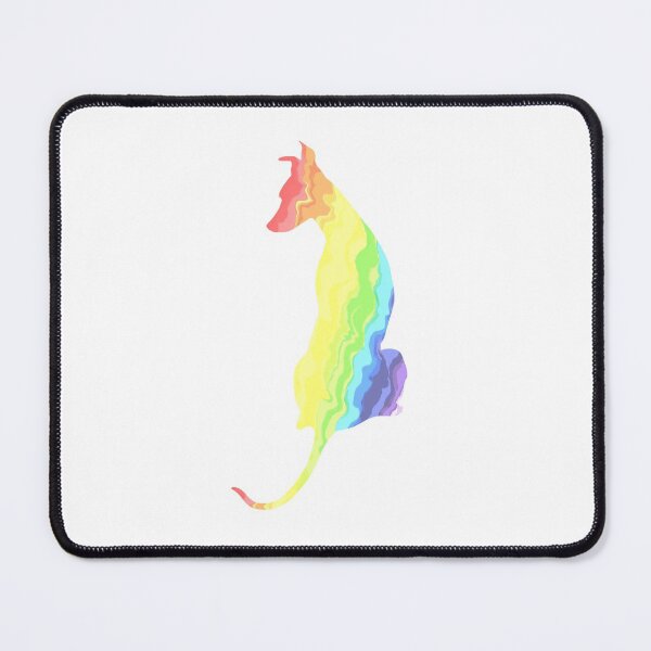 Item preview, Whippet Rainbow Pip At The Window designed and sold by veryfastdog.