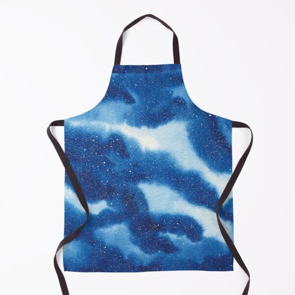 Item preview, Blue Nebulae Of Deep Space Abstract Galaxy Painting Design designed and sold by galleasstudio.