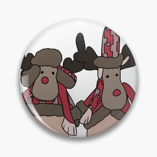 Item preview, Christmas reindeer wearing red crop top designed and sold by Bella510.