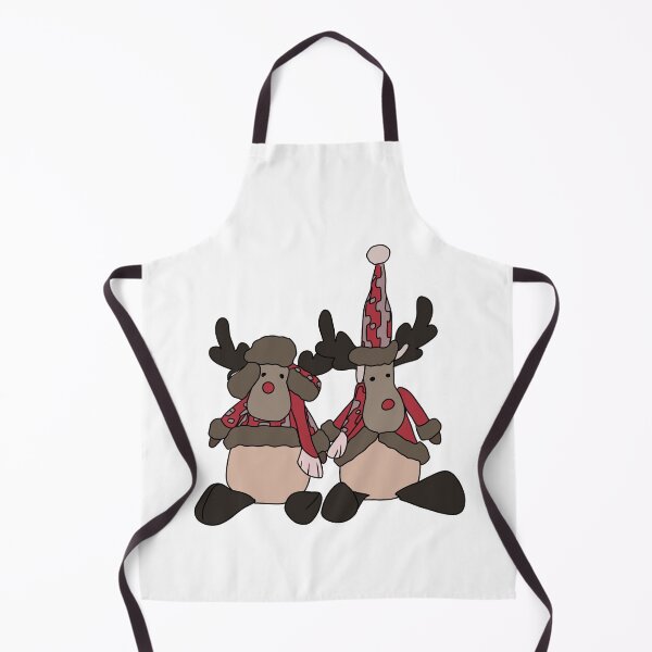 Item preview, Christmas reindeer wearing red crop top designed and sold by Bella510.