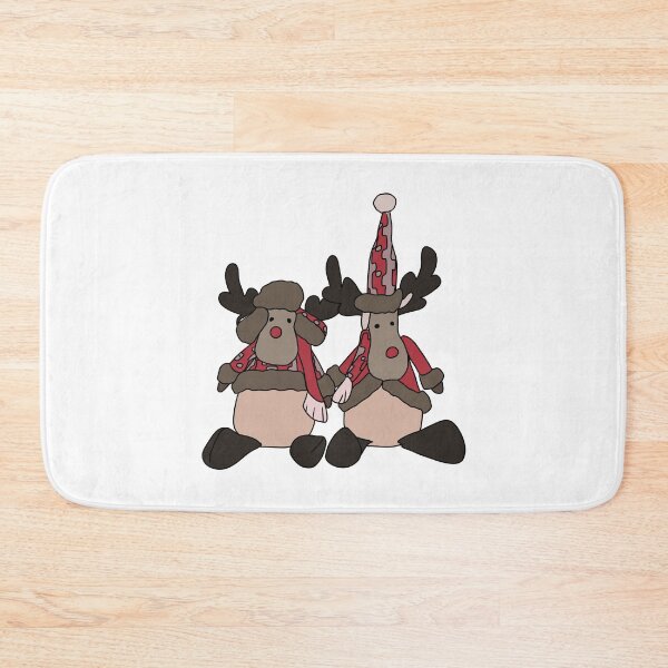 Item preview, Christmas reindeer wearing red crop top designed and sold by Bella510.