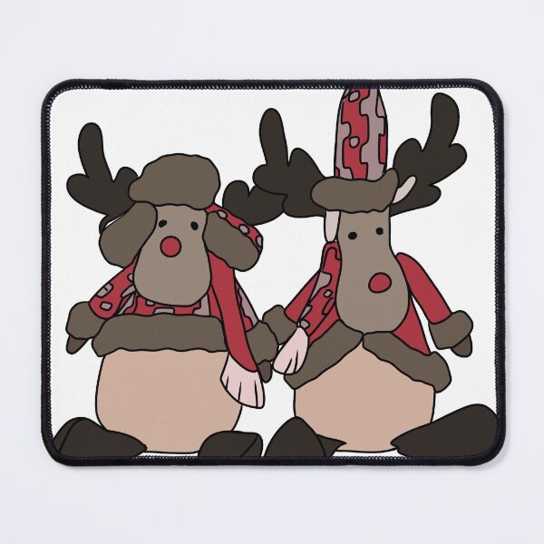 Item preview, Christmas reindeer wearing red crop top designed and sold by Bella510.