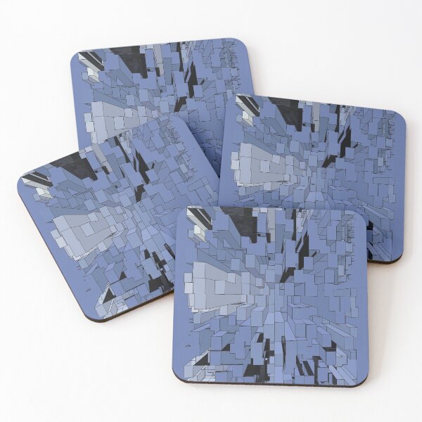 Item preview, Ciudad azul violeta designed and sold by feiermar.