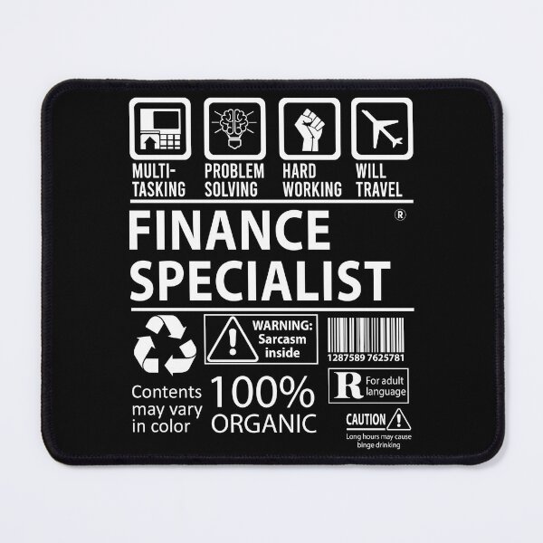 Item preview, Finance Specialist T Shirt - MultiTasking Certified Job Gift Item Tee designed and sold by killingworthhi.