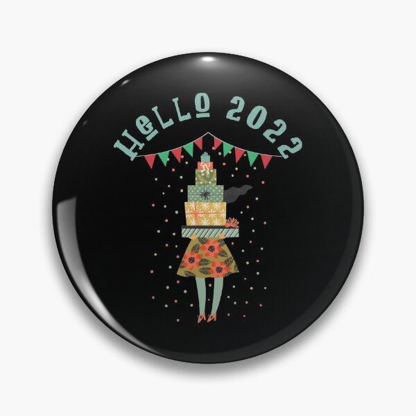 Item preview, Goodbye 2021 Hello 2022, we wish New year without corona designed and sold by emotions23.