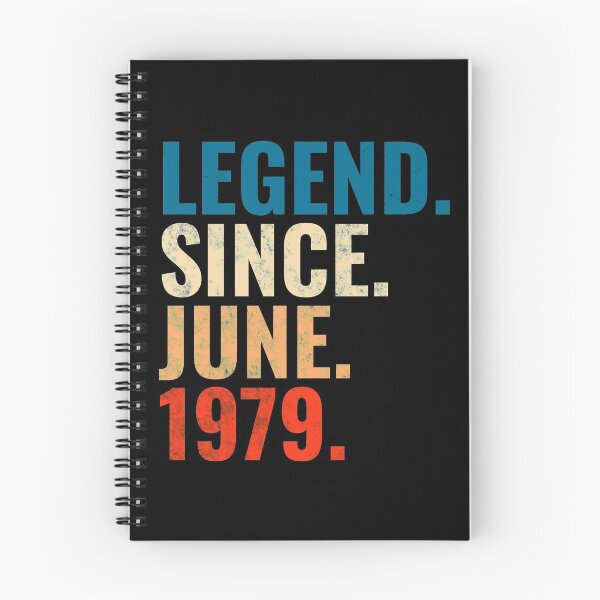 Item preview, Legend Since June 1979 Retro Vintage designed and sold by Teelogic.
