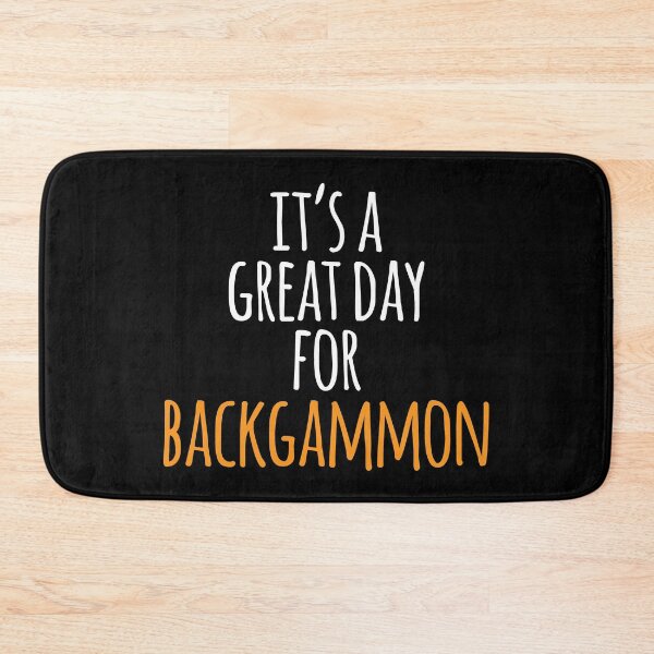 Item preview, It's a Great Day for Backgammon designed and sold by kindxinn.