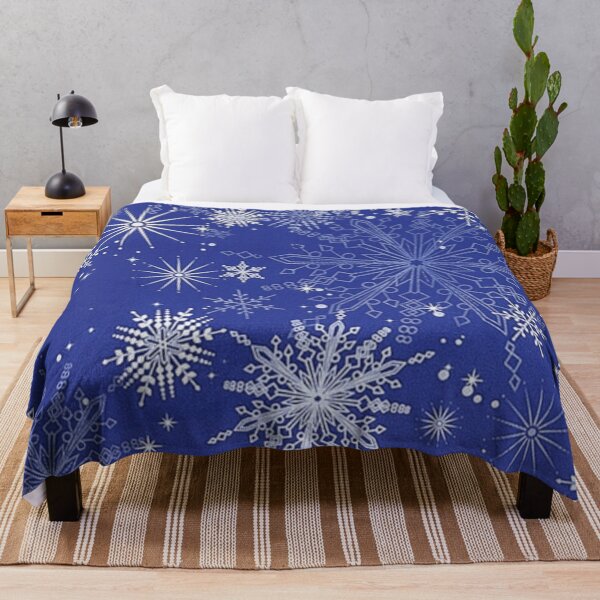 Artikelvorschau, Blaue Flocken weihnachten entworfen und verkauft von PedramJ.