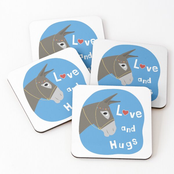 Item preview, Greek donkeys are for love and hugs designed and sold by LilianGrfld.