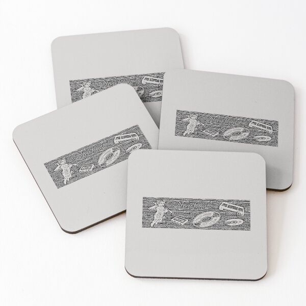 Item preview, Never forget: old historical media formats (chalk, black) designed and sold by SolidEarthArt.