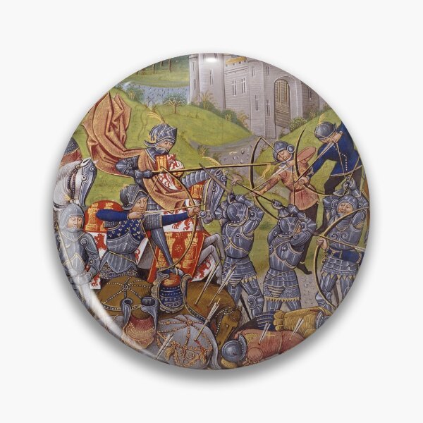 Item preview, Battle of Aljubarrota Medieval War Portugal King of Castille 2nd Scene designed and sold by WizardsWorld.