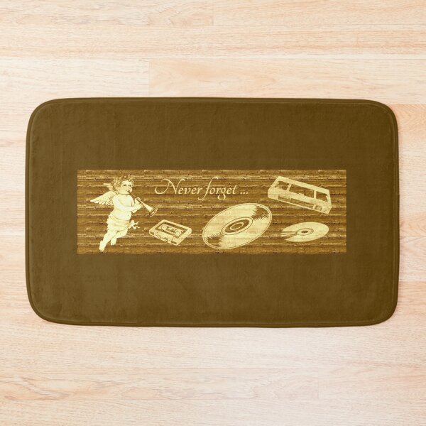 Item preview, Never forget: old historical media formats (oak) designed and sold by SolidEarthArt.