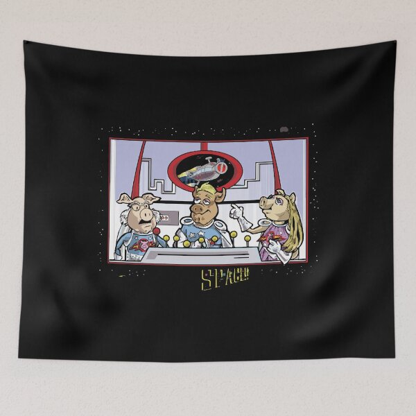 Item preview, Pigs In Space! designed and sold by KathleenTrujil.