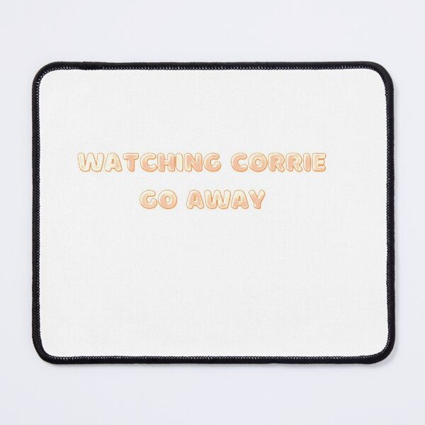 Item preview, Watching Corrie Go Away Sticker designed and sold by Dragsma ⭐⭐⭐⭐⭐.