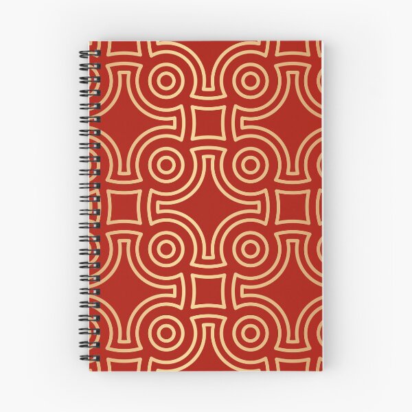 Item preview, Oriental Pattern Red and Gold designed and sold by Youpattern.