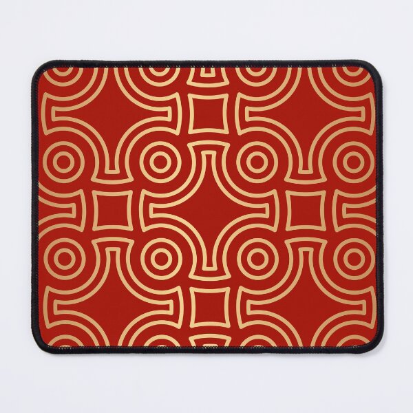 Item preview, Oriental Pattern Red and Gold designed and sold by Youpattern.