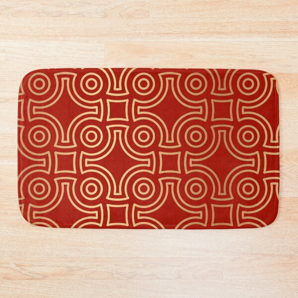 Item preview, Oriental Pattern Red and Gold designed and sold by Youpattern.