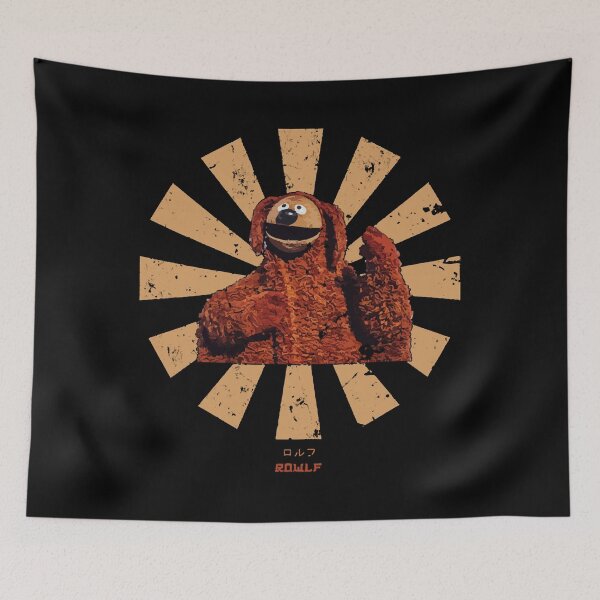 Item preview, Rowlf The Dog Retro Japanese Muppets designed and sold by KathleenTrujil.