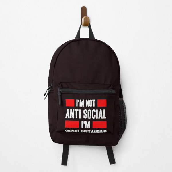 Item preview, I'm not anti social i'm social distancing designed and sold by fulbag588.