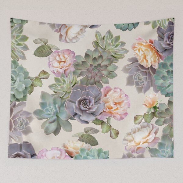 Item preview, Bouquets of roses and succulents. designed and sold by RinaMDesigns.