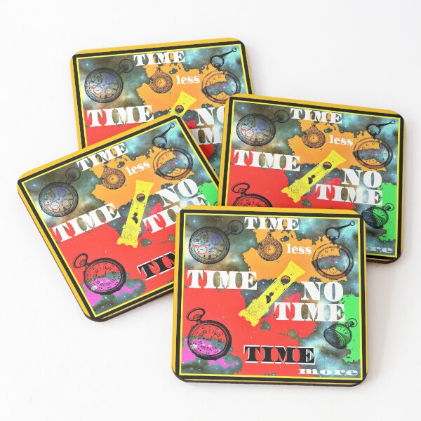 Item preview, Time No Time Less More designed and sold by MottoDigging.