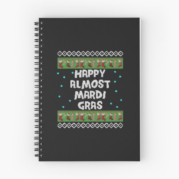 Item preview, Christmas New Orleans Happy Almost Mardi Gras designed and sold by AnitaJGreenspan.