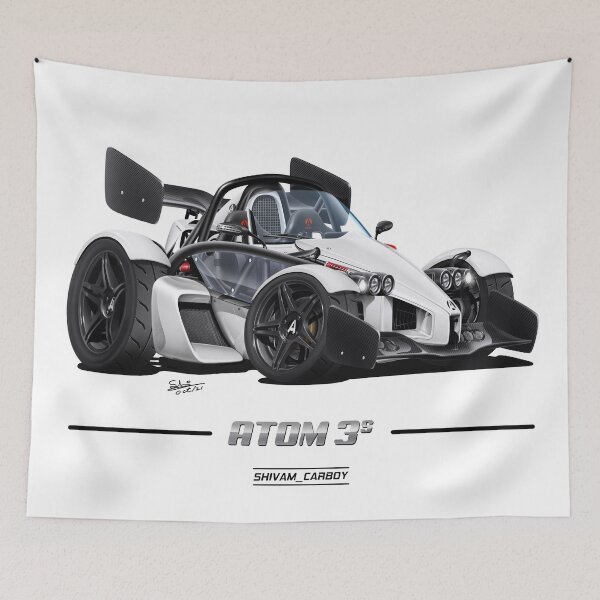 Item preview, Atom 3S caricature designed and sold by ShivamSharma.