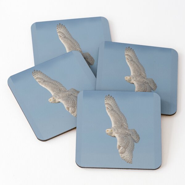 Item preview, Snowy Owl turning left into the sun and looking right at me designed and sold by LindaCPhoto.