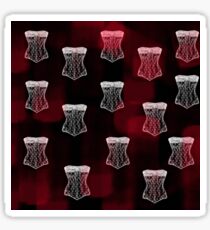 Corset pattern Sticker