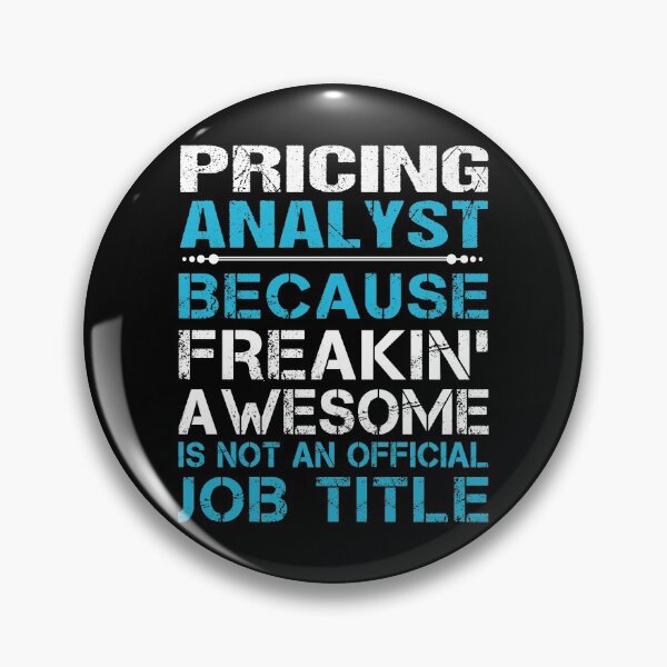 Item preview, Pricing Analyst T Shirt - Freaking Awesome Job Gift Item Tee designed and sold by oetate4774.