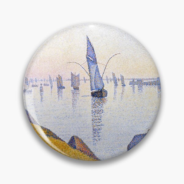 Item preview, Evening Calm, Concarneau, Opus 220 (1891) by Paul Signac designed and sold by Designedbysm.