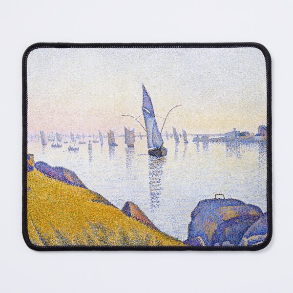 Item preview, Evening Calm, Concarneau, Opus 220 (1891) by Paul Signac designed and sold by Designedbysm.