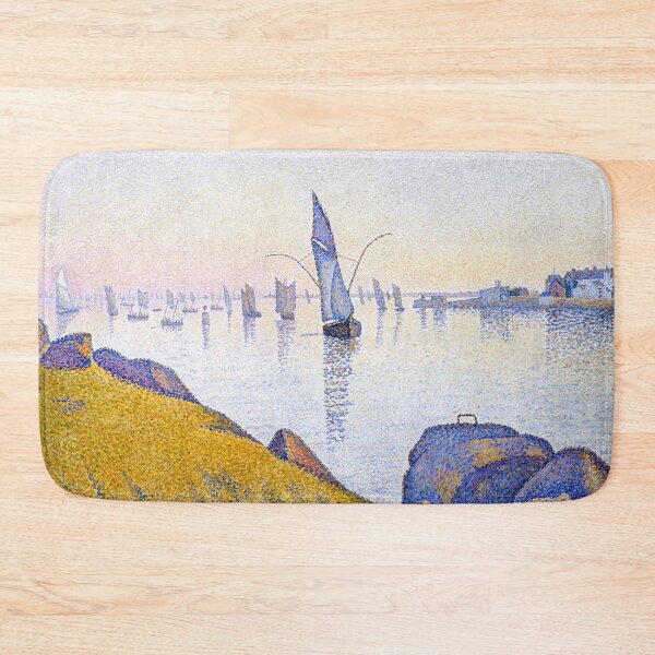 Item preview, Evening Calm, Concarneau, Opus 220 (1891) by Paul Signac designed and sold by Designedbysm.