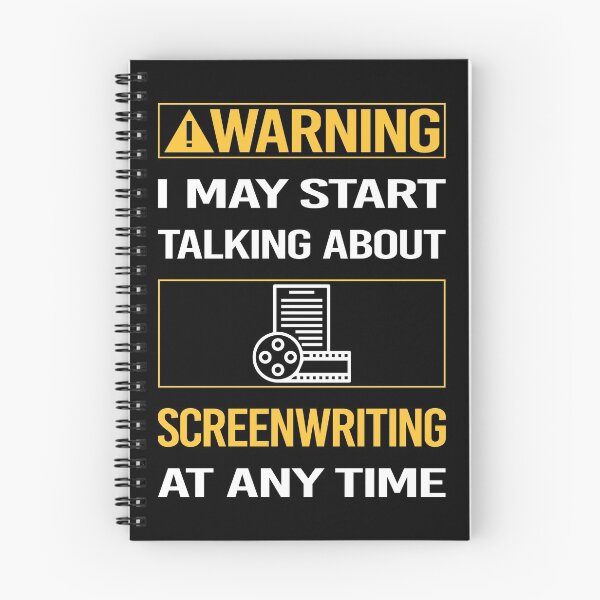 Item preview, Funny Warning Screenwriting Screenwriter designed and sold by ArydeaNoriega.