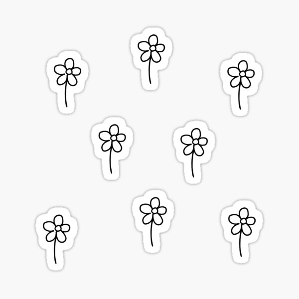 Flower Set Sticker