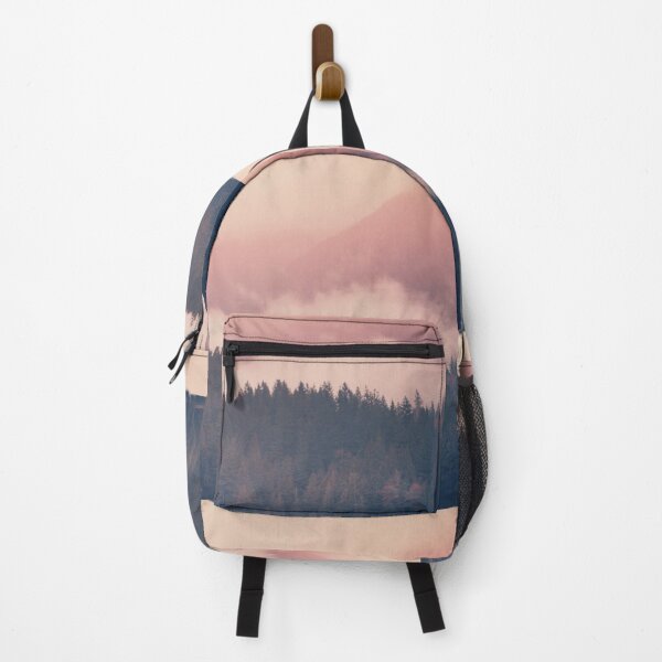 Item preview, Misty Mountains And Forest Landscape designed and sold by Simi2020.