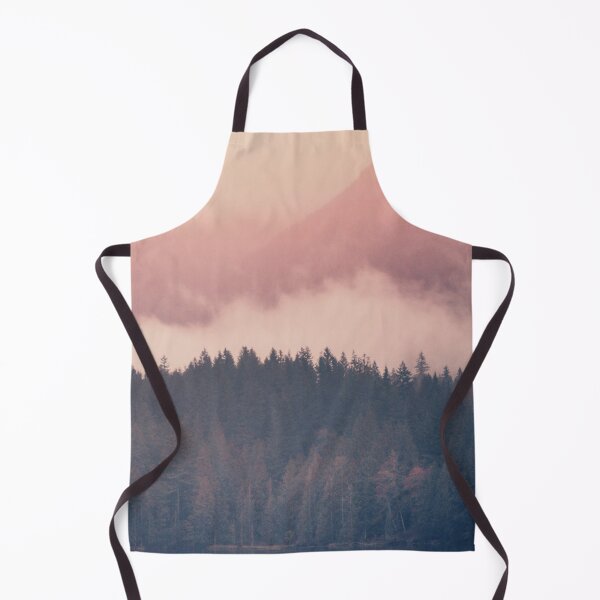 Item preview, Misty Mountains And Forest Landscape designed and sold by Simi2020.
