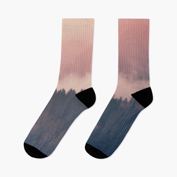 Item preview, Misty Mountains And Forest Landscape designed and sold by Simi2020.