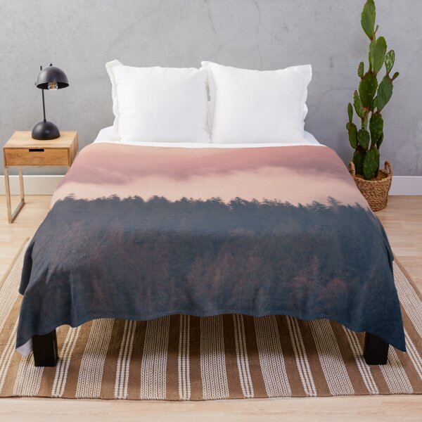 Item preview, Misty Mountains And Forest Landscape designed and sold by Simi2020.